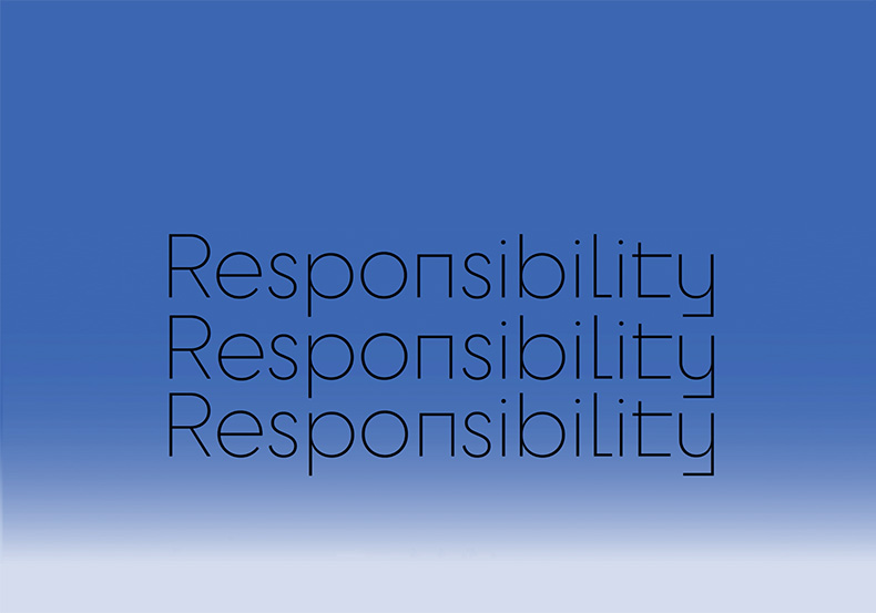 Visual zur Ausstellung "Responsibility"