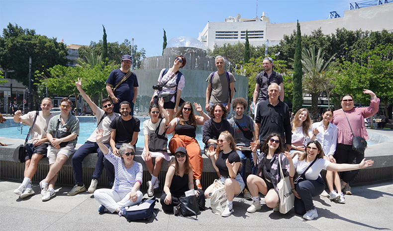 Gruppenbild Tel Aviv