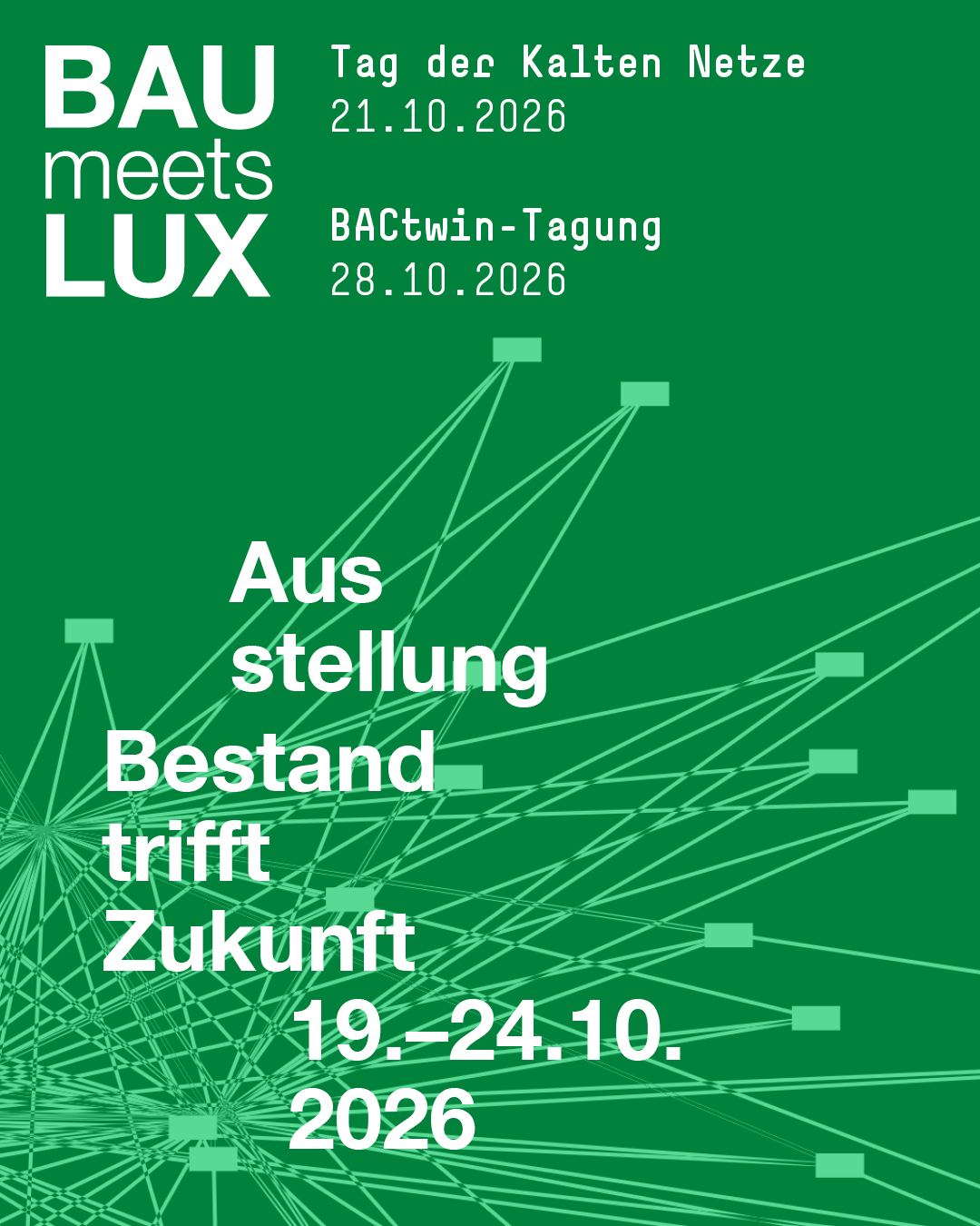 Flyer Bau Meets Lux 2026