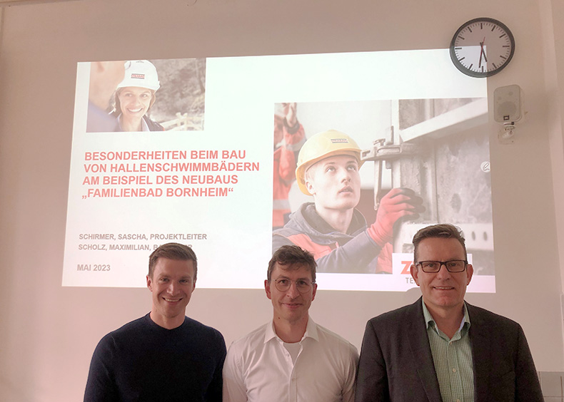 Sascha Schirmer, Maximilian Scholz, Prof. Jochen Lüer