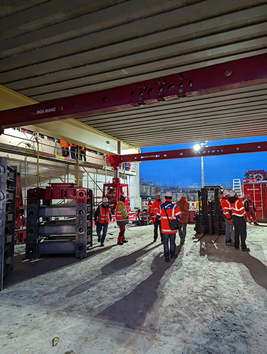 Brückenbauprojekt in Nierstein