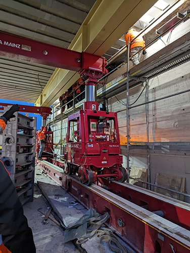 Brückenbauprojekt in Nierstein