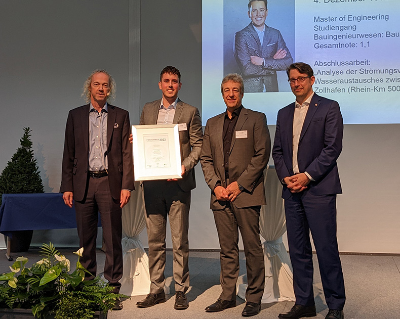 Awarding of the Sponsorship Award of the Utilities Industry of Rheinhessen 2022