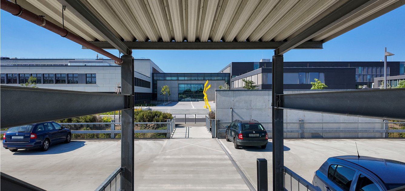 Parkdeck am Campus