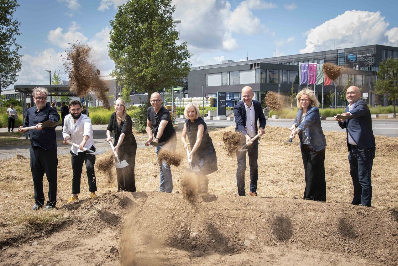 Spatenstich für das Learning Lab LUCY
