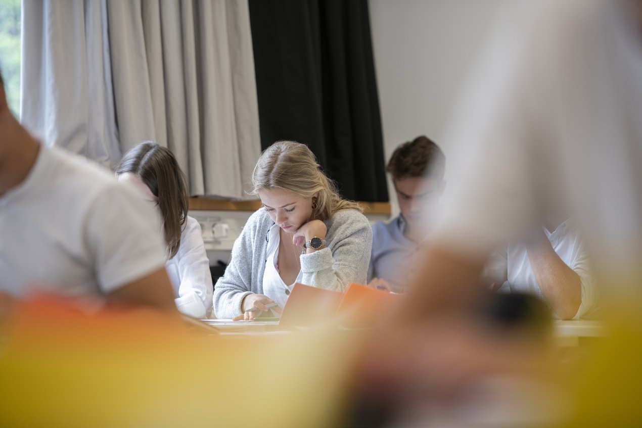 Studierende in Lehrveranstaltung