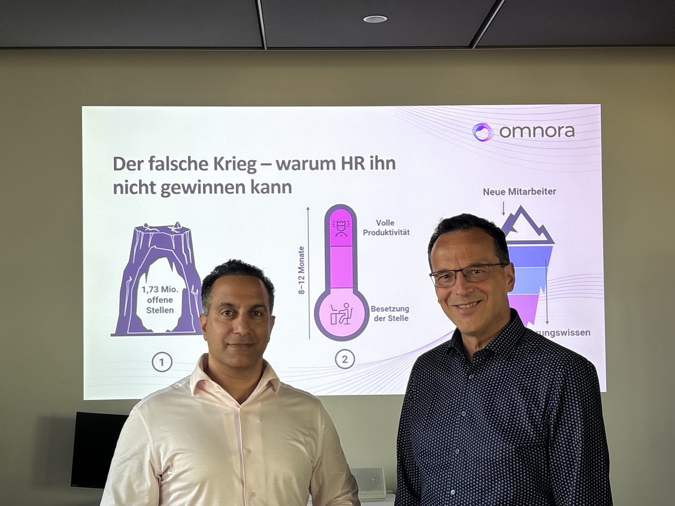 Sebastian Walker und Prof. Dr. Michael Christ