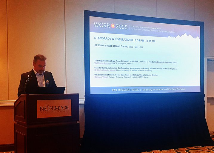 Vortrag auf der WCRR