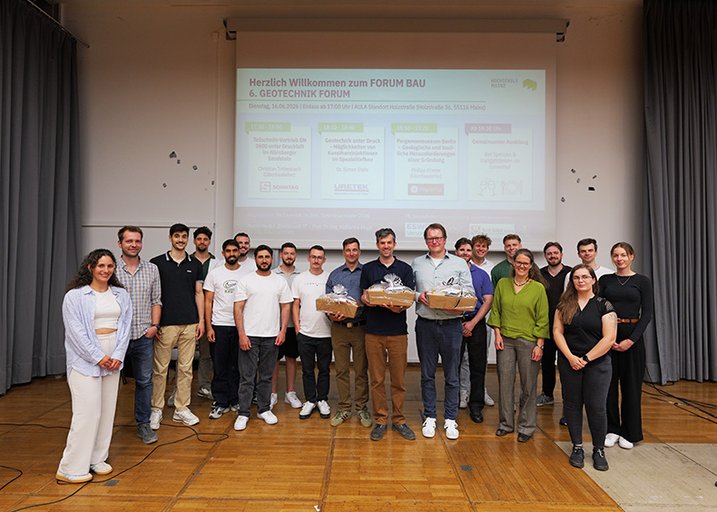 Gruppenbild vom 6. Geotechnik-Forum