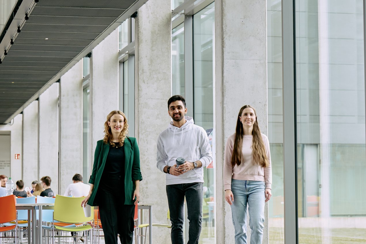 Studierende in der Magistrale