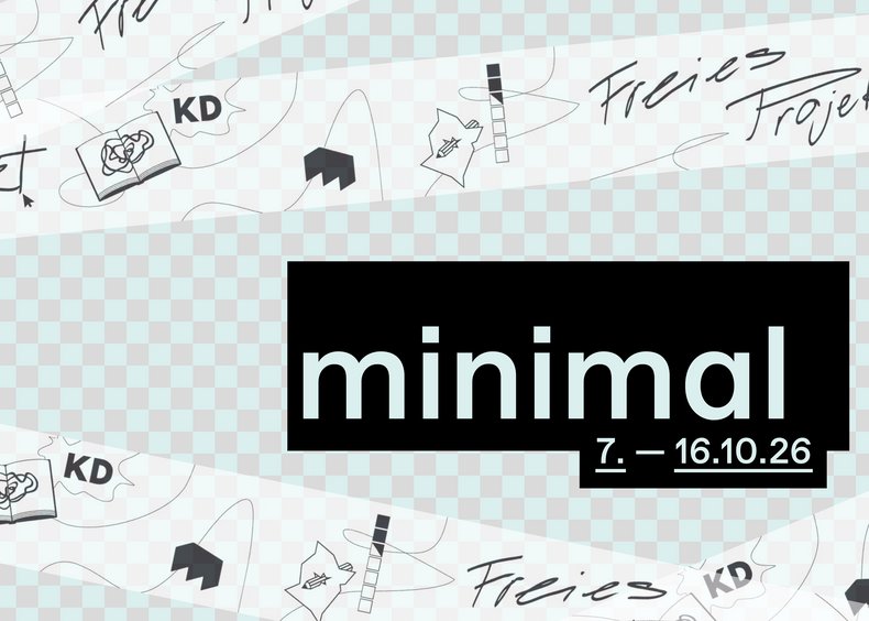 Freies Projekt Minimal — Erscheinungbild der Ausstellung der Ausstellung im LUx