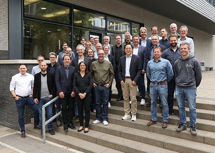 Mitglieder des Fachausschuss Konstruktiver Ingenieurbau beim Treffen an der FH Aachen