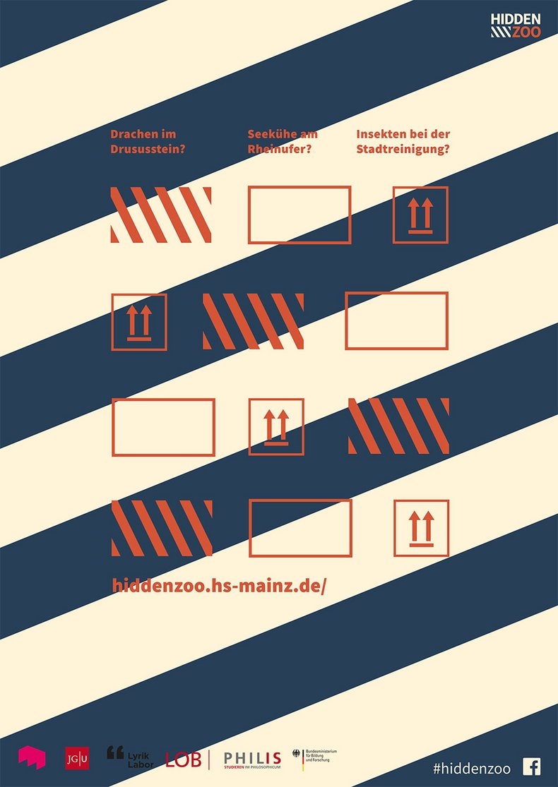 Plakat Projekt Hidden Zoo