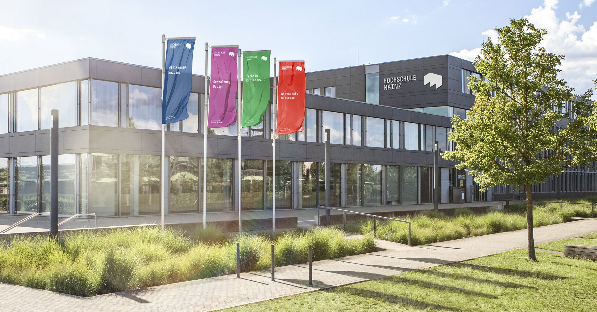 Campus der Hochschule Mainz