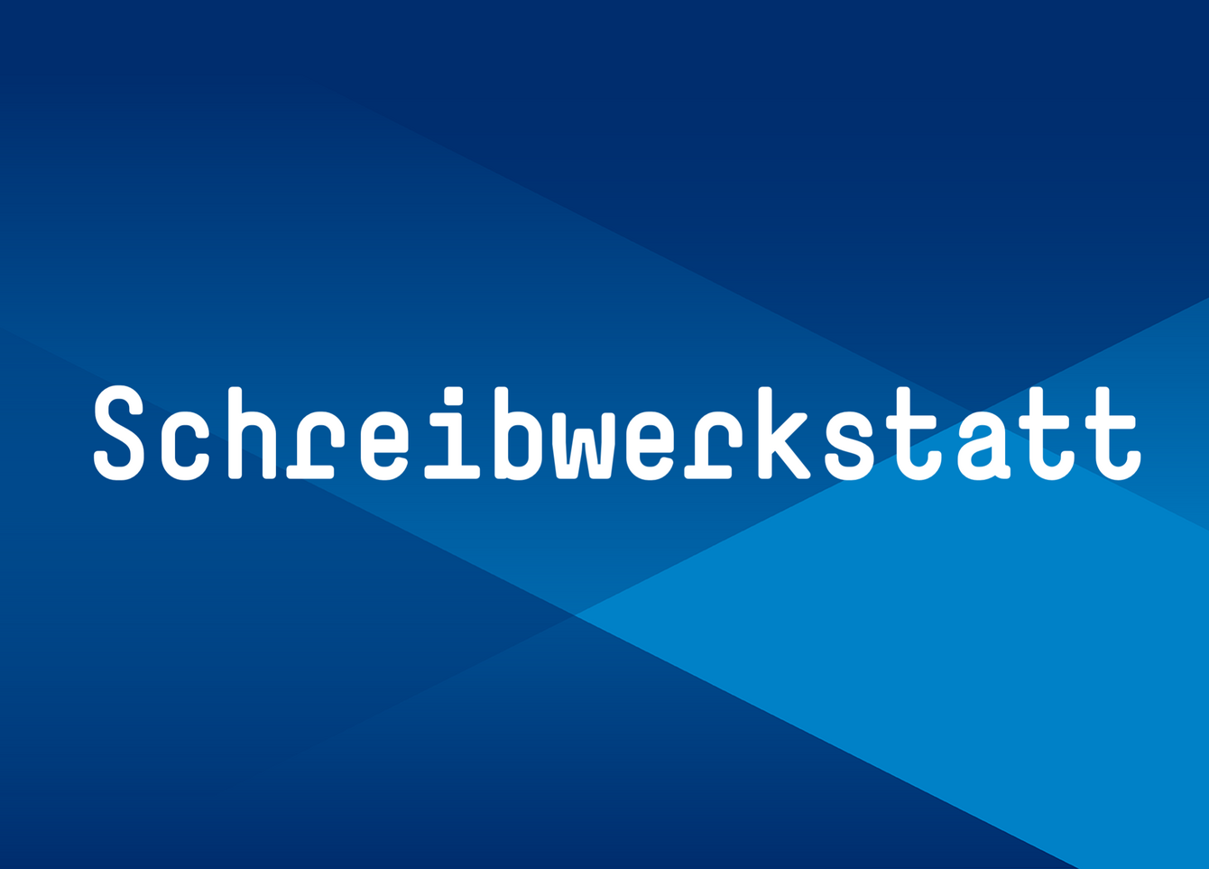 Kachel Schreibwerkstatt