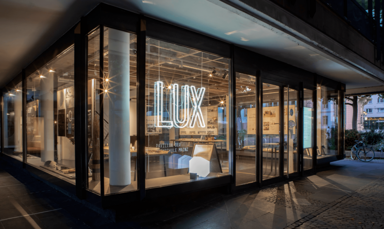 LUX-Pavillon von außen