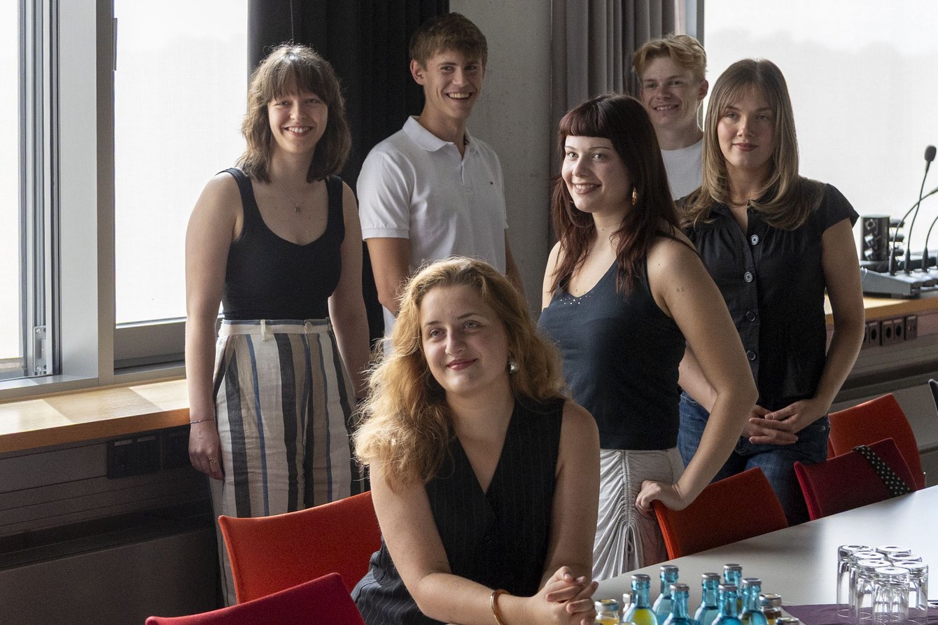 Gruppe von Studierenden