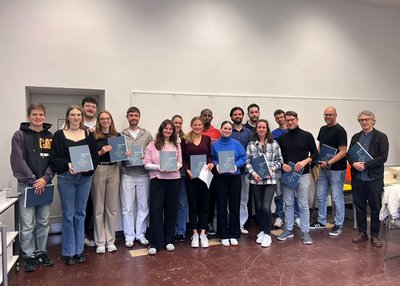 Gruppe der Studierenden
